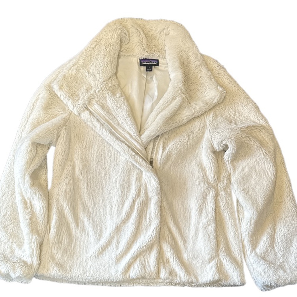 Patagonia Women's White Fleece Jacket